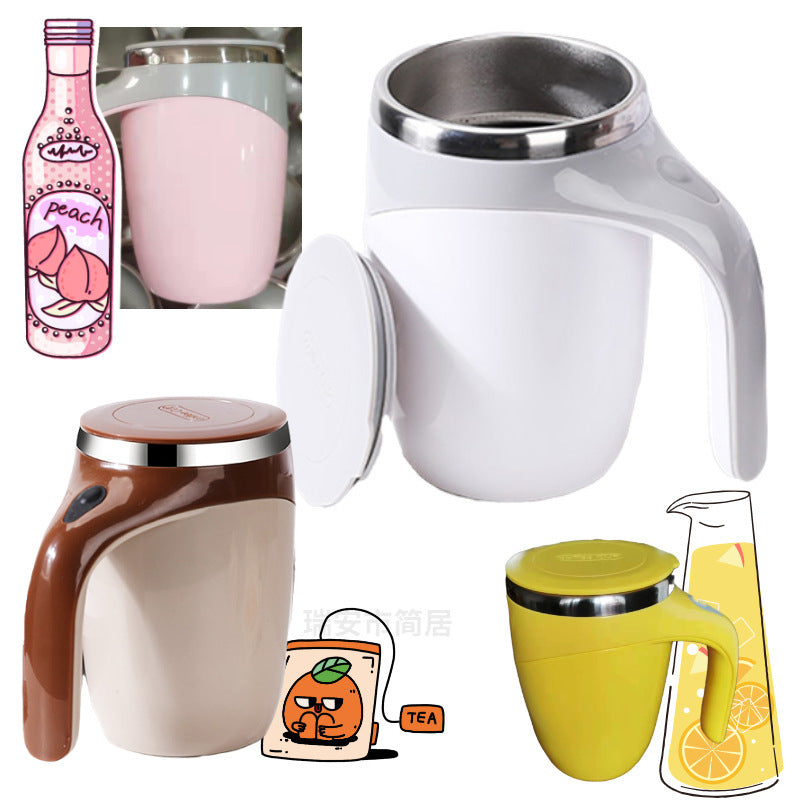 Lazy Man Magnetisierte Tasse Kaffeetasse Magnetische Vollautomatische Rührtasse