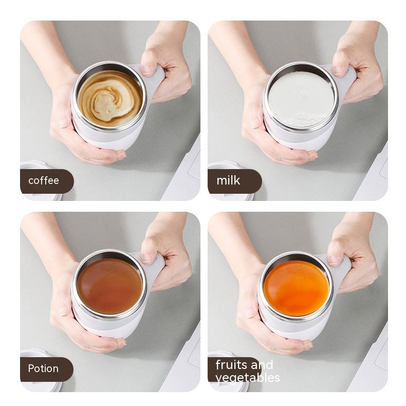 Lazy Man Magnetisierte Tasse Kaffeetasse Magnetische Vollautomatische Rührtasse