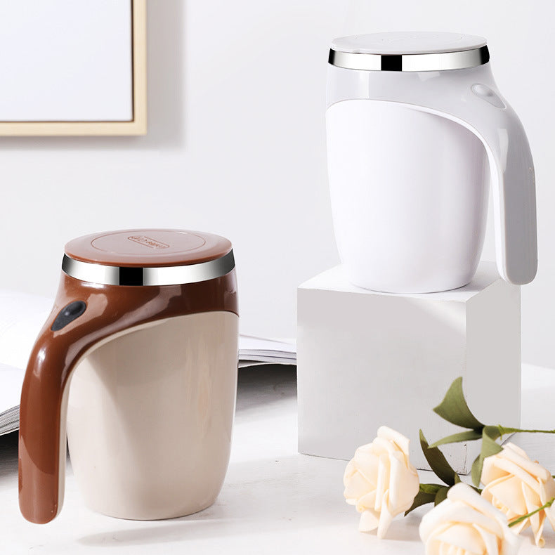 Lazy Man Magnetisierte Tasse Kaffeetasse Magnetische Vollautomatische Rührtasse