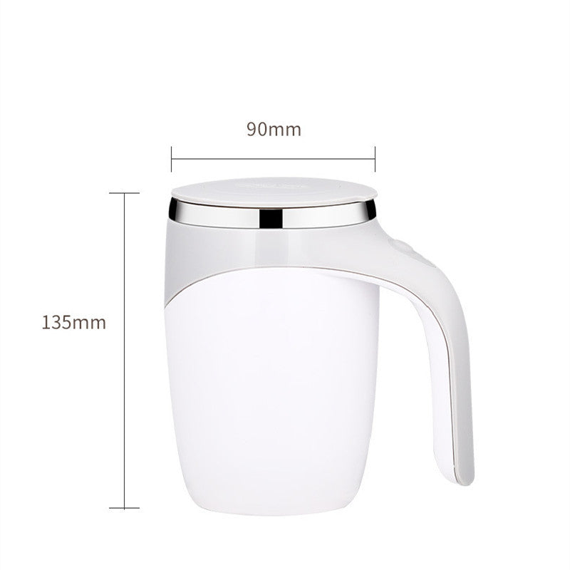 Wiederaufladbares Modell Automatischer Rührbecher, Kaffeetasse, Hochwertiger elektrischer Rührbecher, Lazy Milkshake, Rotierender magnetischer Wasserbecher