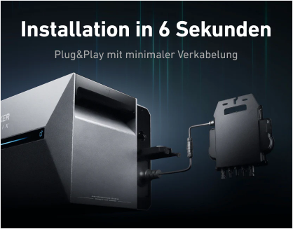 Anker SOLIX Solarbank 2 E1600 AC Solarstromspeicher 1600Wh