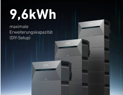 Anker SOLIX Solarbank 2 E1600 AC Solarstromspeicher 1600Wh