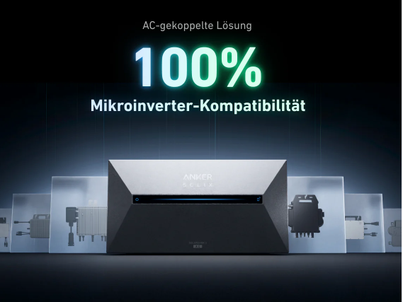 Anker SOLIX Solarbank 2 E1600 AC Solarstromspeicher 1600Wh