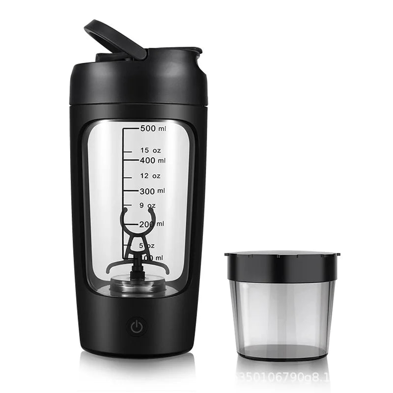 USB Elektrischer tragbarer Whey-Protein-Shaker, vollautomatischer Rührbecher, wiederaufladbar, Gym BA Free Cocktail Blend
