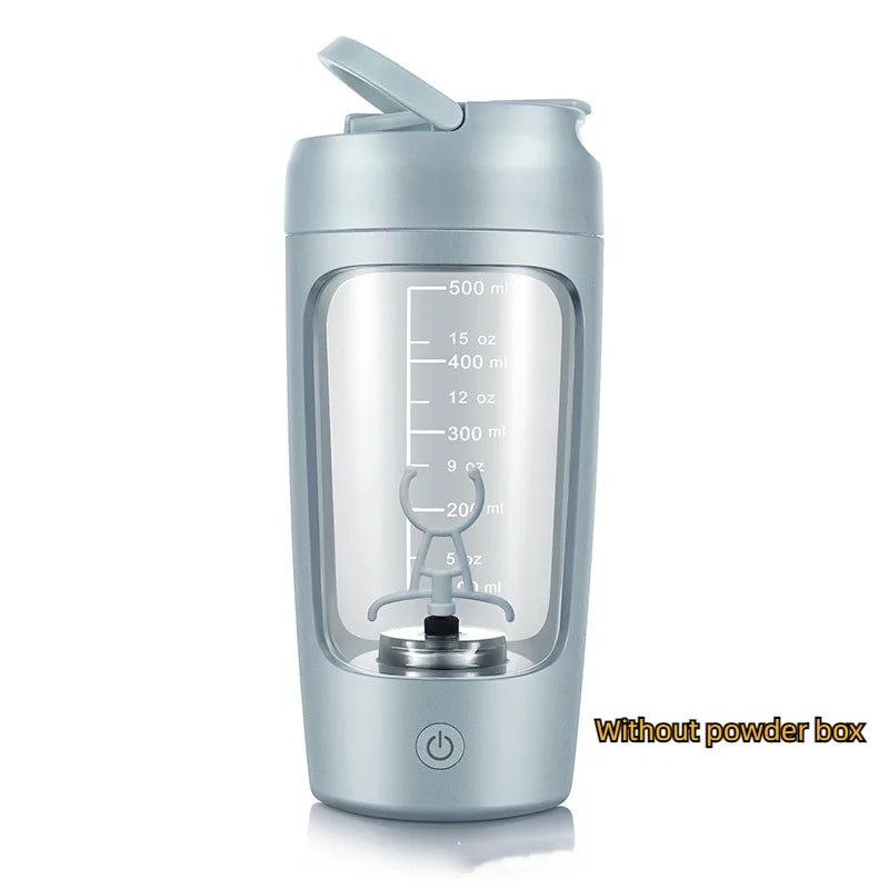 USB Elektrischer tragbarer Whey-Protein-Shaker, vollautomatischer Rührbecher, wiederaufladbar, Gym BA Free Cocktail Blend