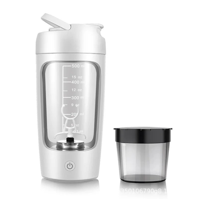 USB Elektrischer tragbarer Whey-Protein-Shaker, vollautomatischer Rührbecher, wiederaufladbar, Gym BA Free Cocktail Blend