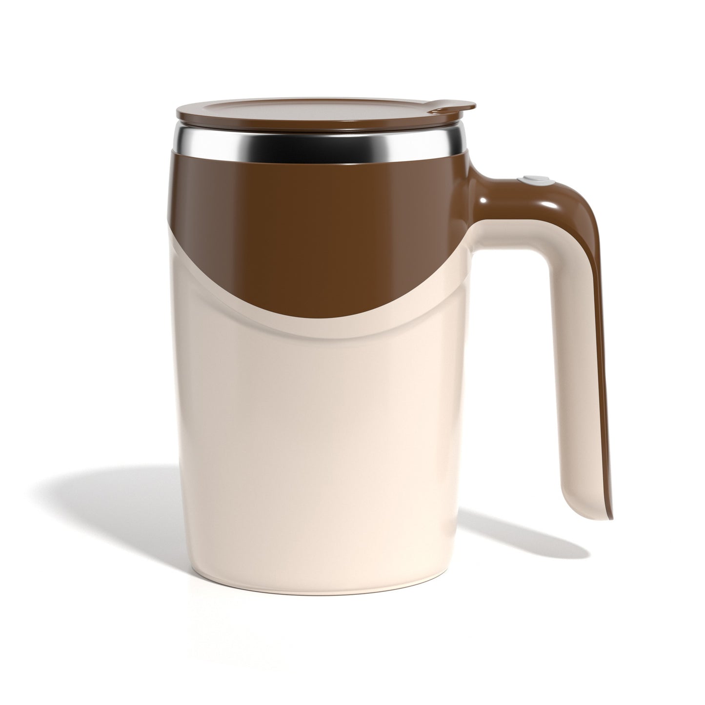 Wiederaufladbares Modell Automatischer Rührbecher, Kaffeetasse, Hochwertiger elektrischer Rührbecher, Lazy Milkshake, Rotierender magnetischer Wasserbecher