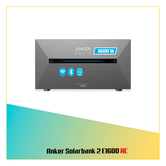 Anker SOLIX Solarbank 2 E1600 AC Solarstromspeicher 1600Wh