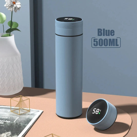 500ml Thermos Flasche Smart Cup Digital mit Temperatur Display - Edelstahl Thermos Flasche Lang anhaltende Wärme